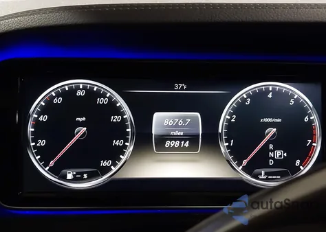 2014 Mercedes-Benz S 550 z USA, uszkodzony, nr VIN WDDUG8CB6EA006403